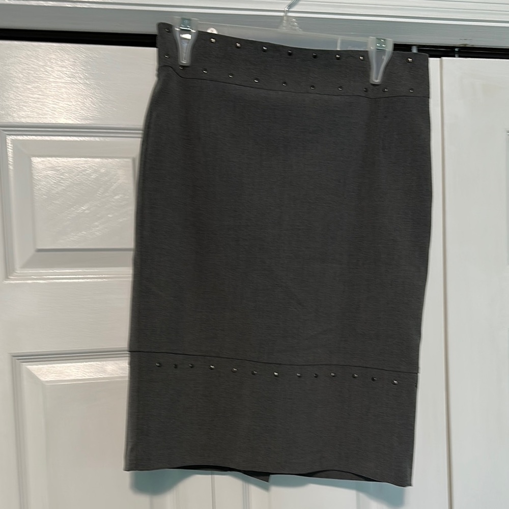 Elegant Gray Skirt